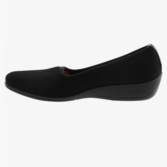 Life Stride Black Knit / VINCI Comfort Flats for Everyday Wear - Picture 2 of 5